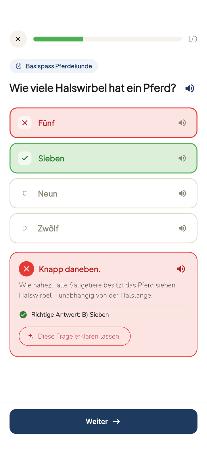 Hufschlag - Vorlesen inklusive