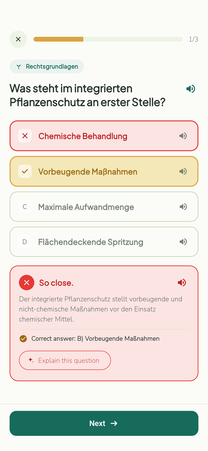 Sachkunde Pflanzenschutz - Audio