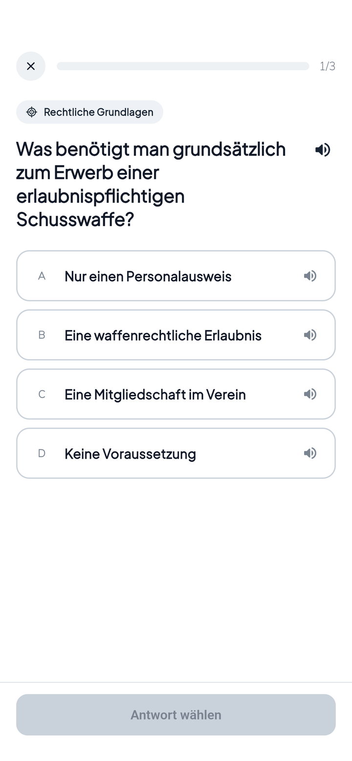 Waffensachkunde Kompakt - Quiz
